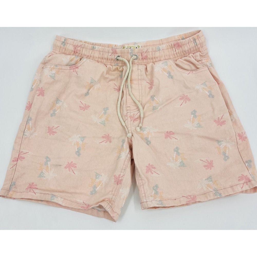 Fresh Prints of Bel-Air Stretch Twill Shorts All Over Print Size Medium Pockets